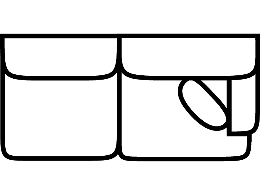 RSF 1 Arm Loveseat - image 1
