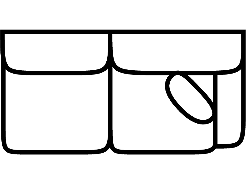 RSF 1 Arm Loveseat - image 1