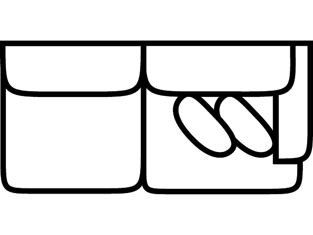 RSF 1 Arm Loveseat - image 1