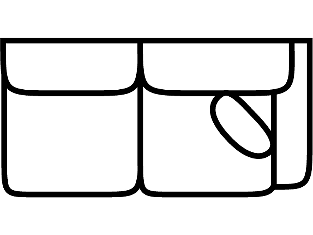 RSF 1 Arm Loveseat - image 1