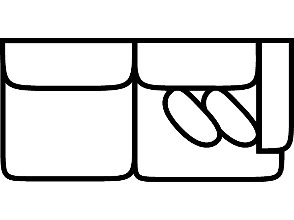 RSF 1 Arm Loveseat - image 1