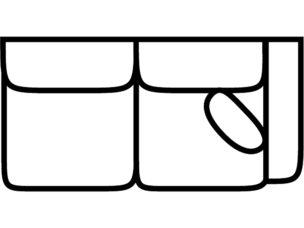 RSF 1 Arm Loveseat - image 1