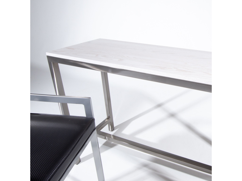 Parliament Bar Table with Wood Top - image 2