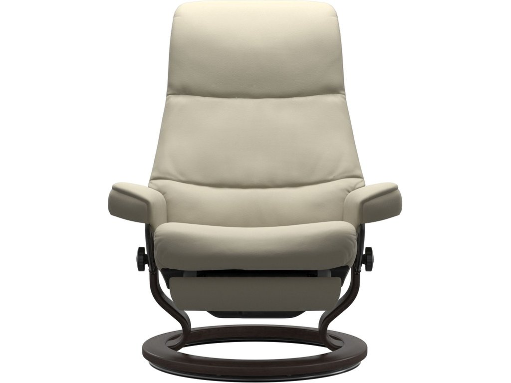 View (M) Classic Base Recliner with Power - image 1