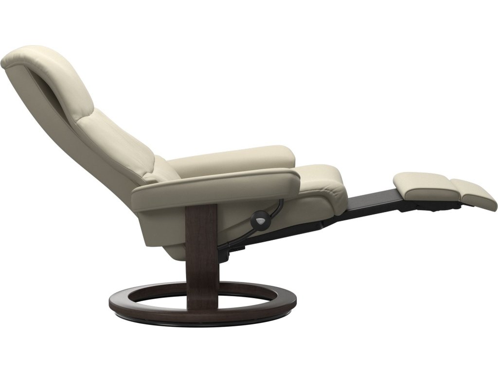View (M) Classic Base Recliner with Power - image 3