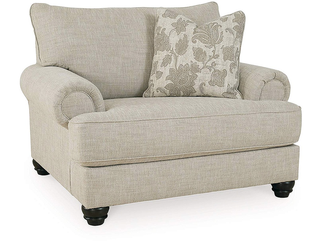 Asanti Oversized Chair and Ottoman - image 2