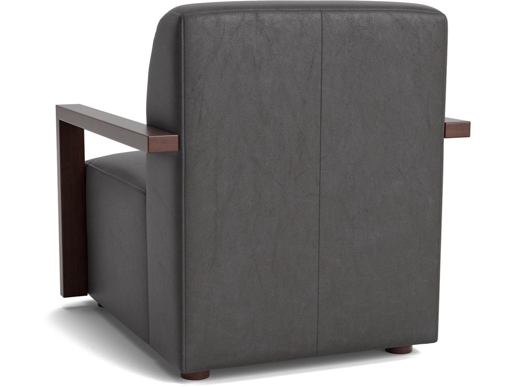 Creswell Leather Accent Chair - image 3