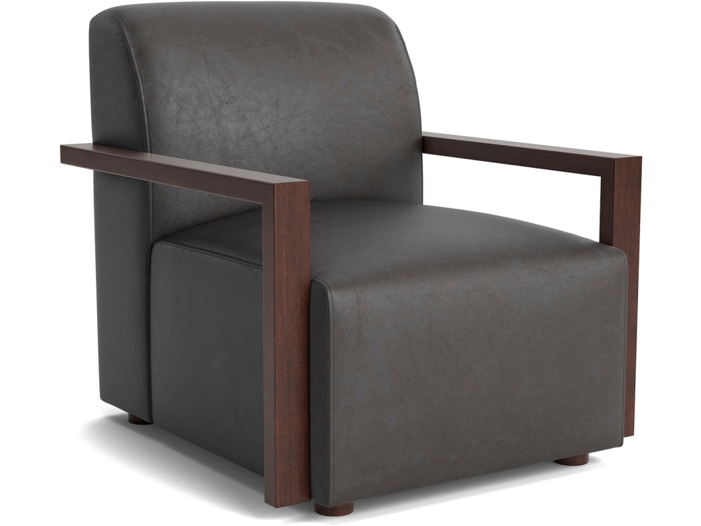 Creswell Leather Accent Chair - main image