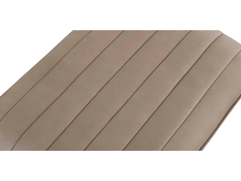 Ellis Leather Ottoman - image 5