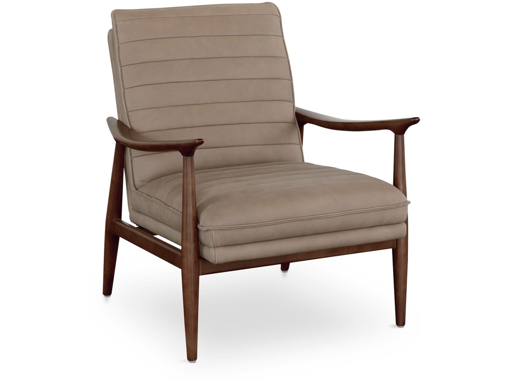 Ellis Leather Accent Chair - main image