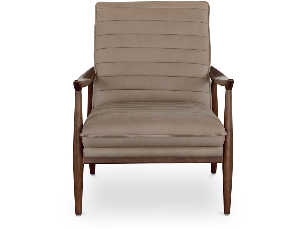 Ellis Leather Accent Chair - image 3