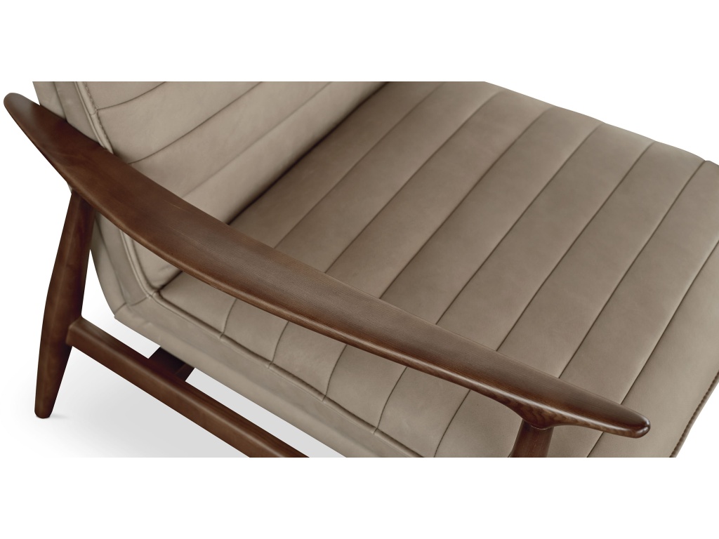 Ellis Leather Accent Chair - image 6