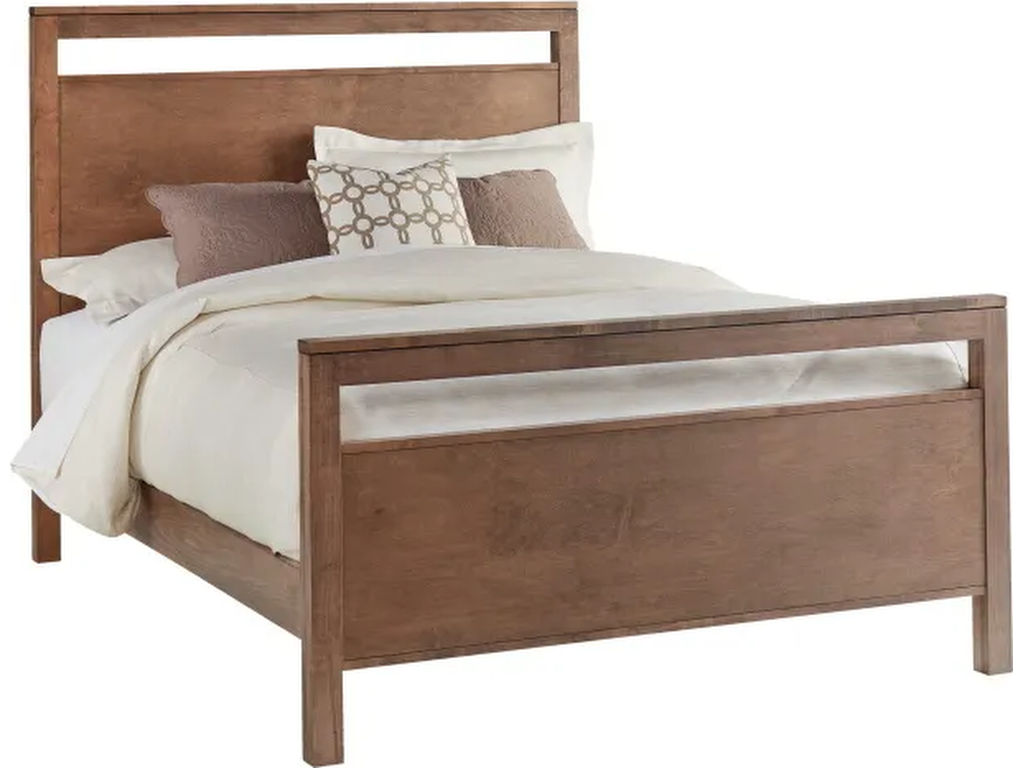 Modern Open Panel King Bed - main image