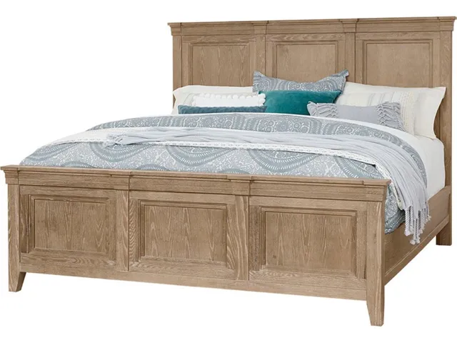 Mansion Bed With Mansion Footboard In Deep Sand