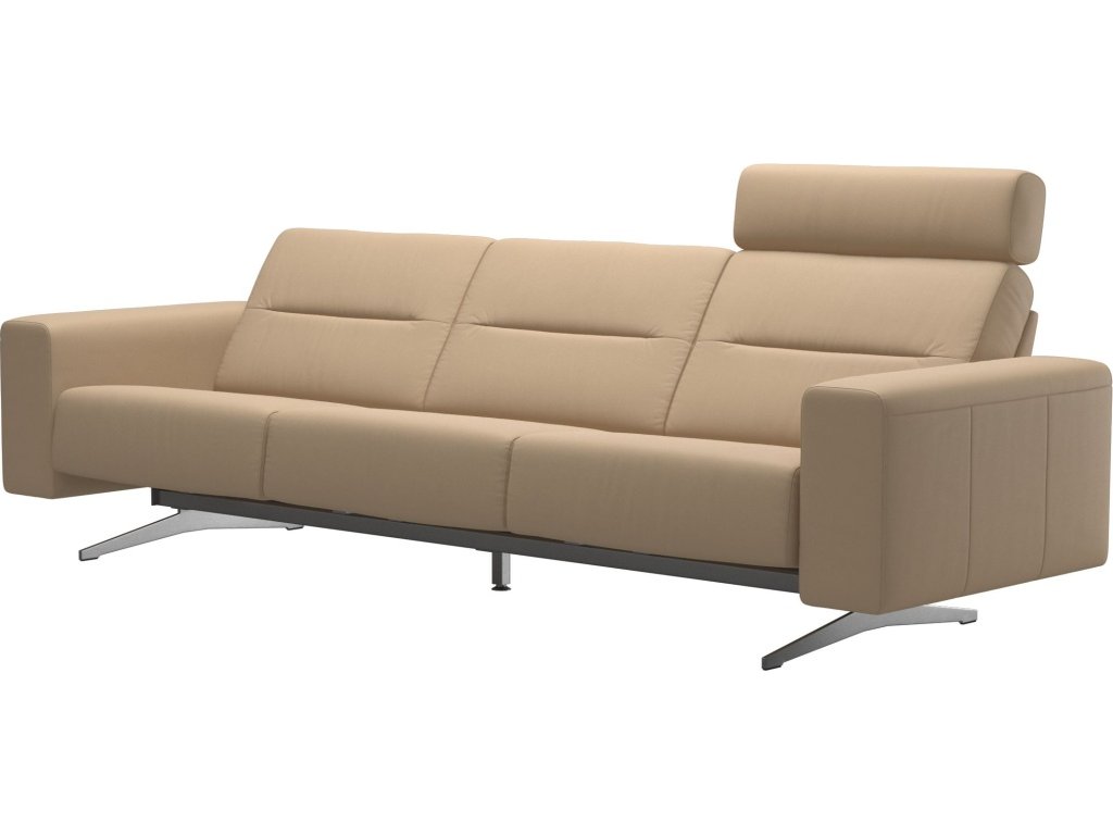 Stressless® Stella 3 seater with 1 headrest - image 1