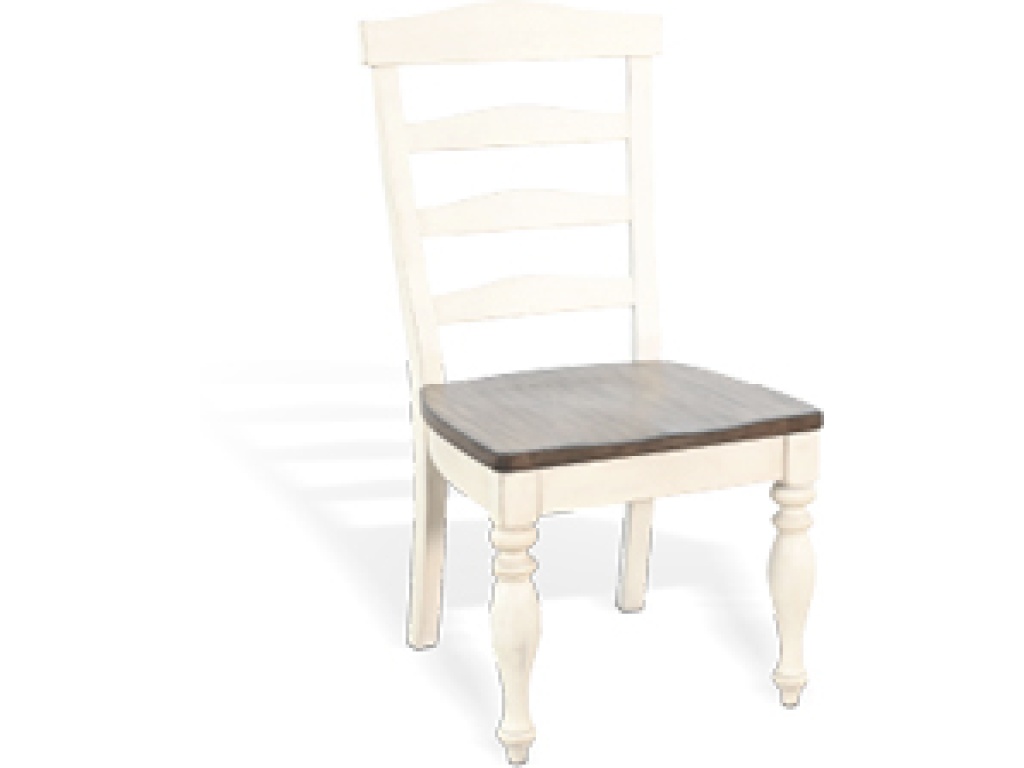 Pasadena Ladderback Chair Wood Seat - main image