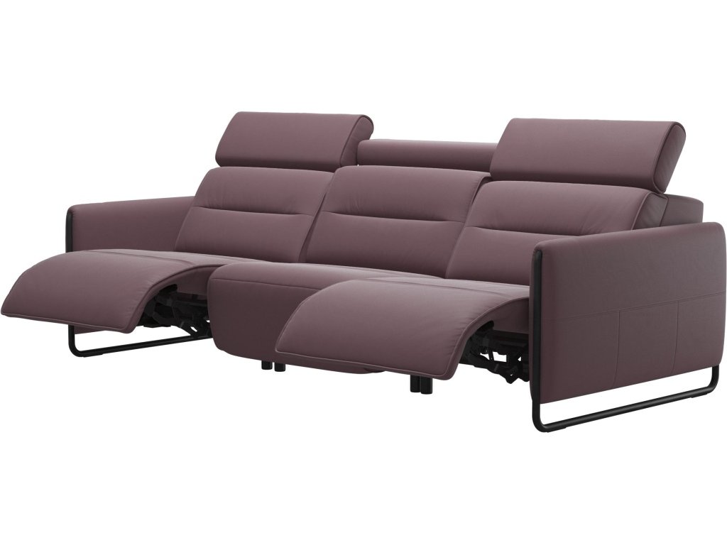 Emily Steel 3 seater with 2 Power PDP - image 1