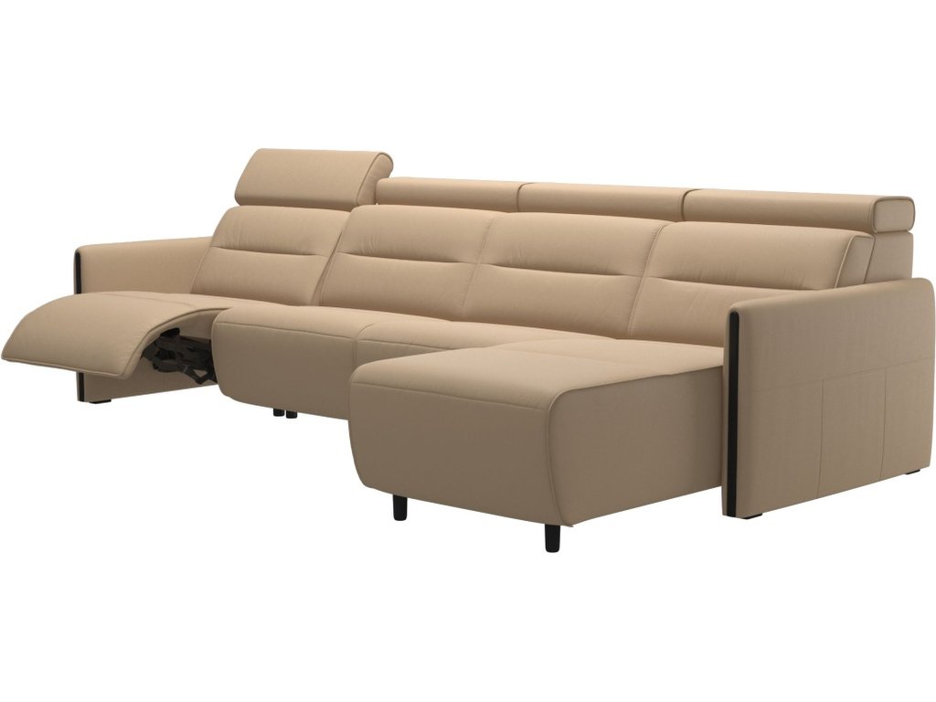 Emily Wood 3 seater Power left with Long Seat (M) - image 1
