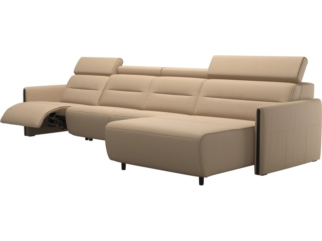 Emily Wood 3 seater Power left with Long Seat (L) - image 1