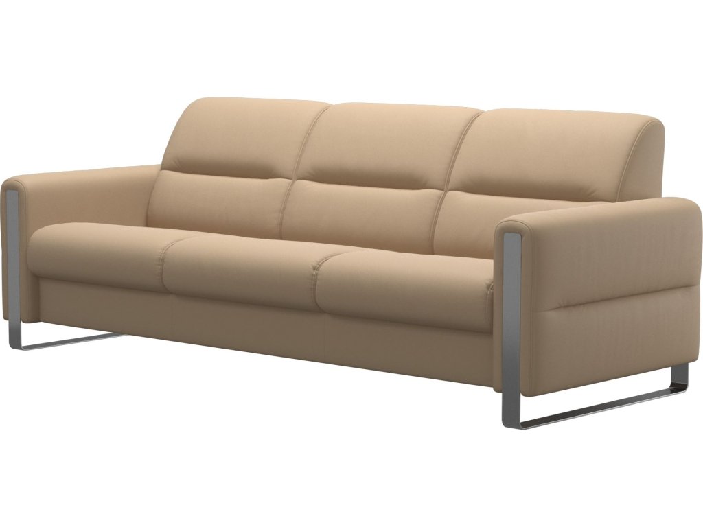 Stressless® Fiona Steel 3 seater - image 1