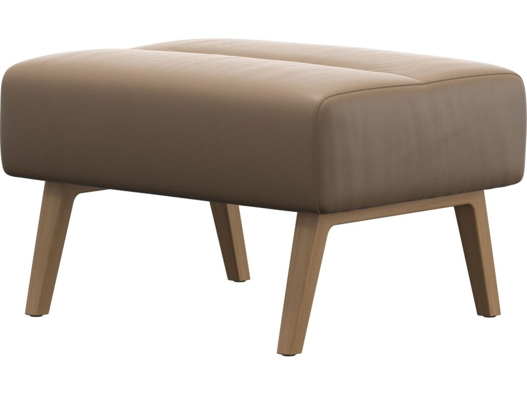 Stressless® Stella Wood Ottoman - image 1