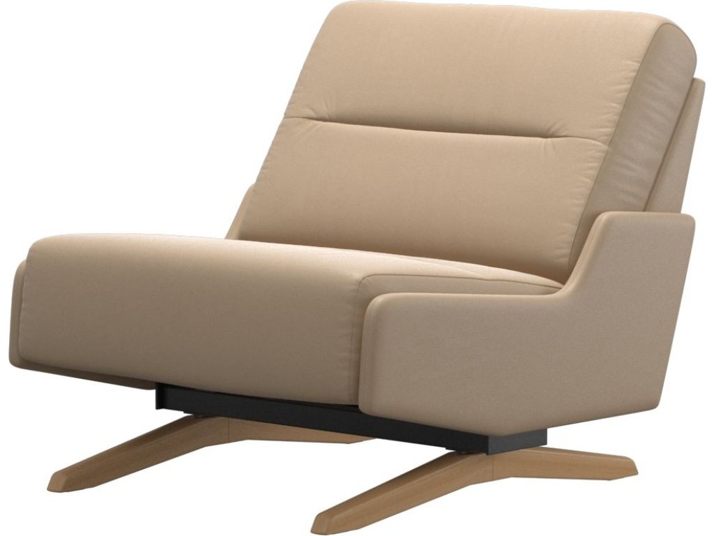 Stressless® Stella Wood 1 seater with sidepanels - image 1