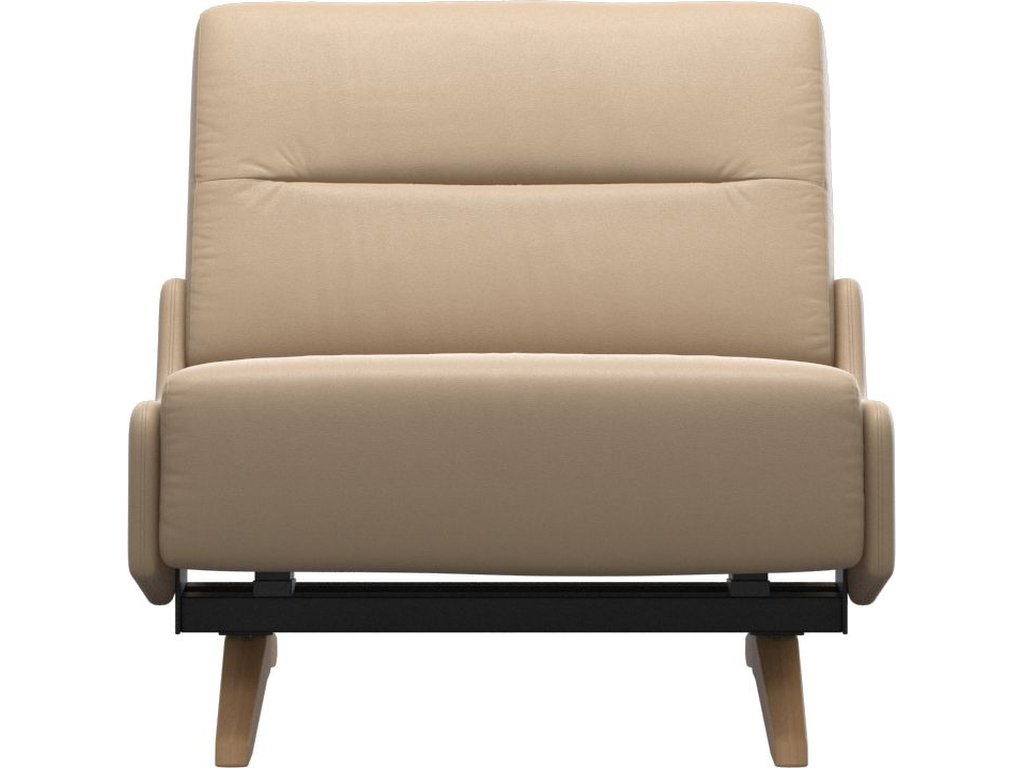 Stressless® Stella Wood 1 seater with sidepanels - main image