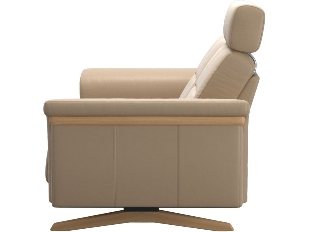 Stressless® Stella Wood 2 seater with 1 headrest - image 2
