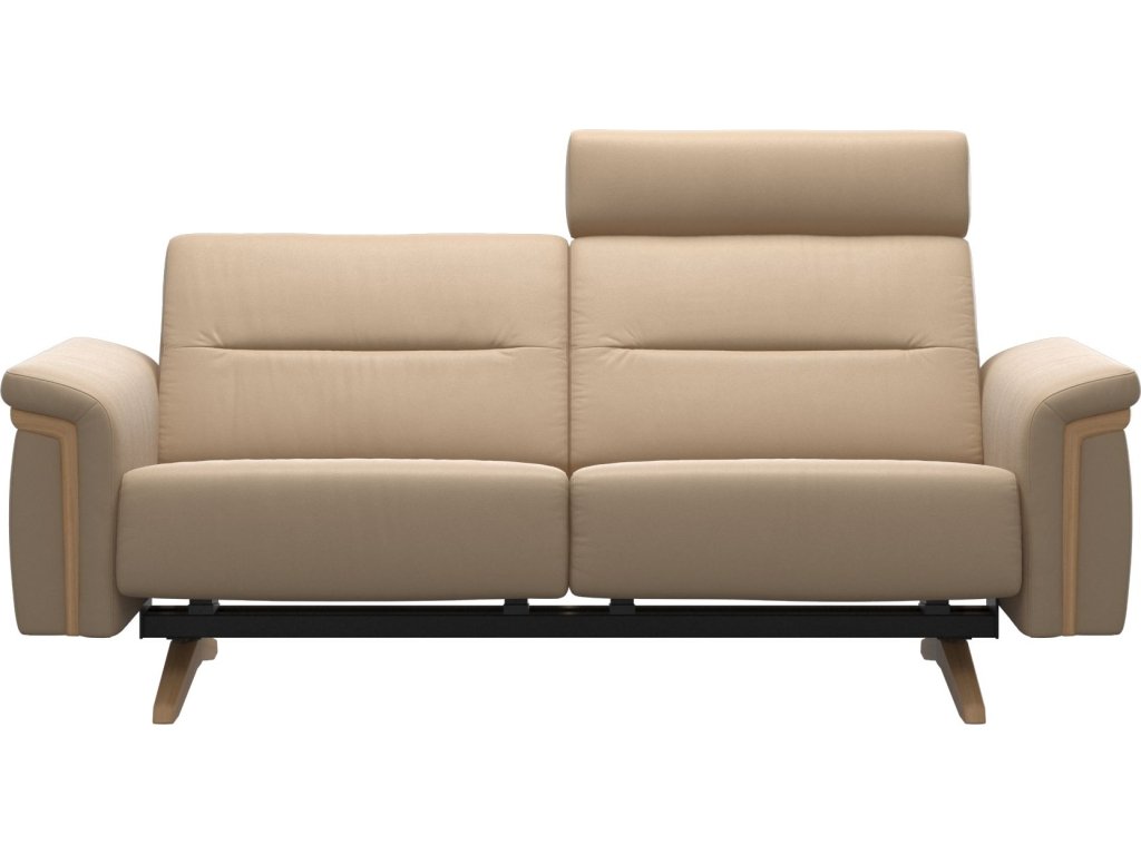 Stressless® Stella Wood 2 seater with 1 headrest - main image