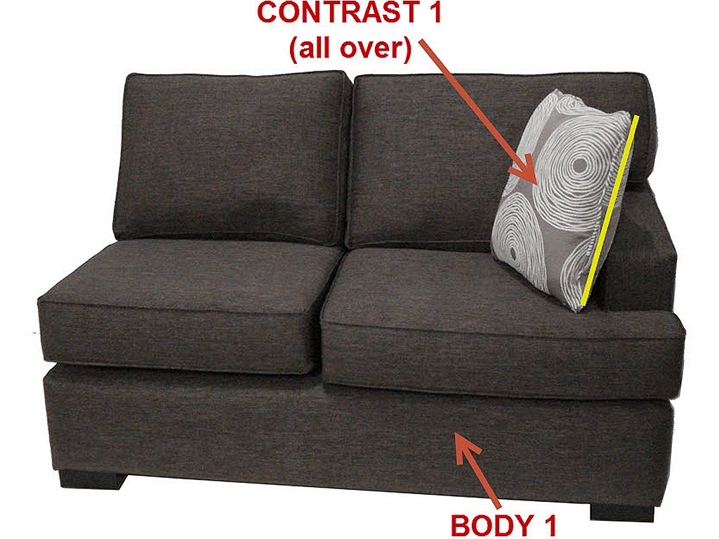 RSF 1 Arm Loveseat - main image