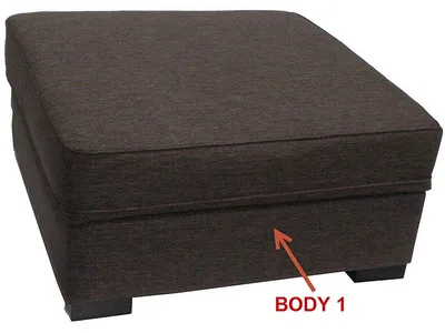 Sq.Storage Ottoman