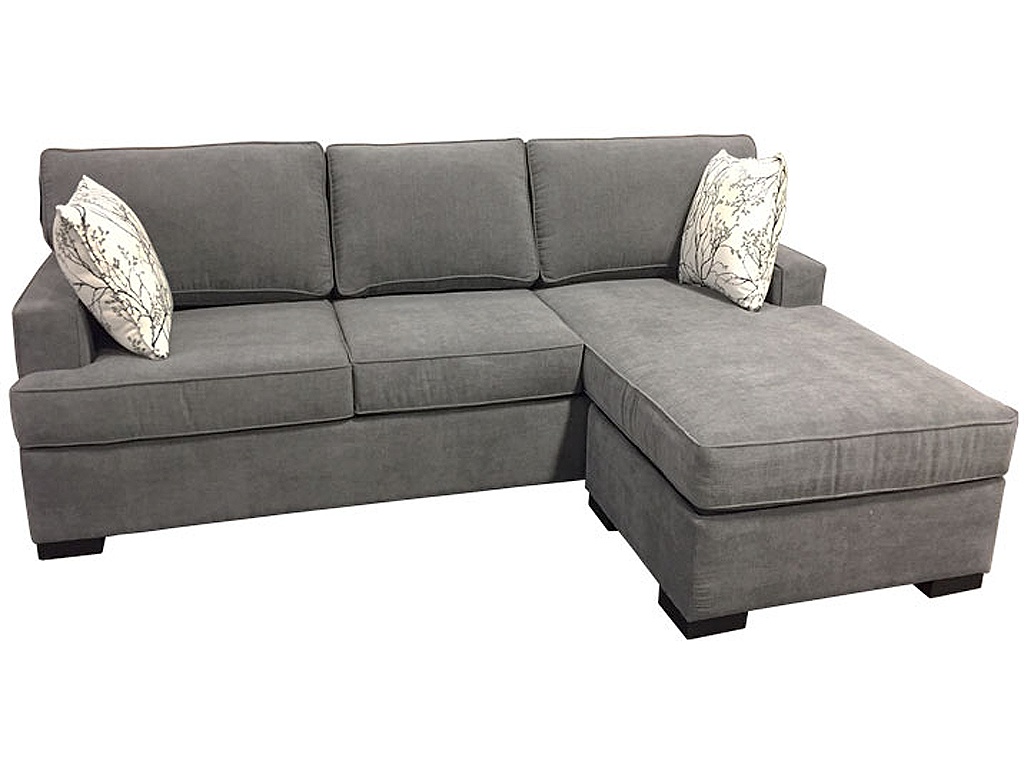 Sofa Chaise Qn Sleeper w/ Stor. Gel - main image