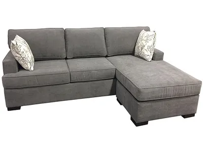 Sofa Chaise Qn Sleeper w/ Stor. Gel