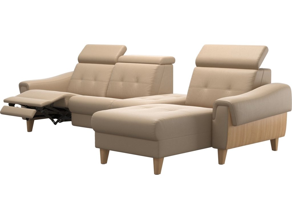 Stressless® Anna A3 2 seater PMCenter with Long Seat (M) Manual - image 1