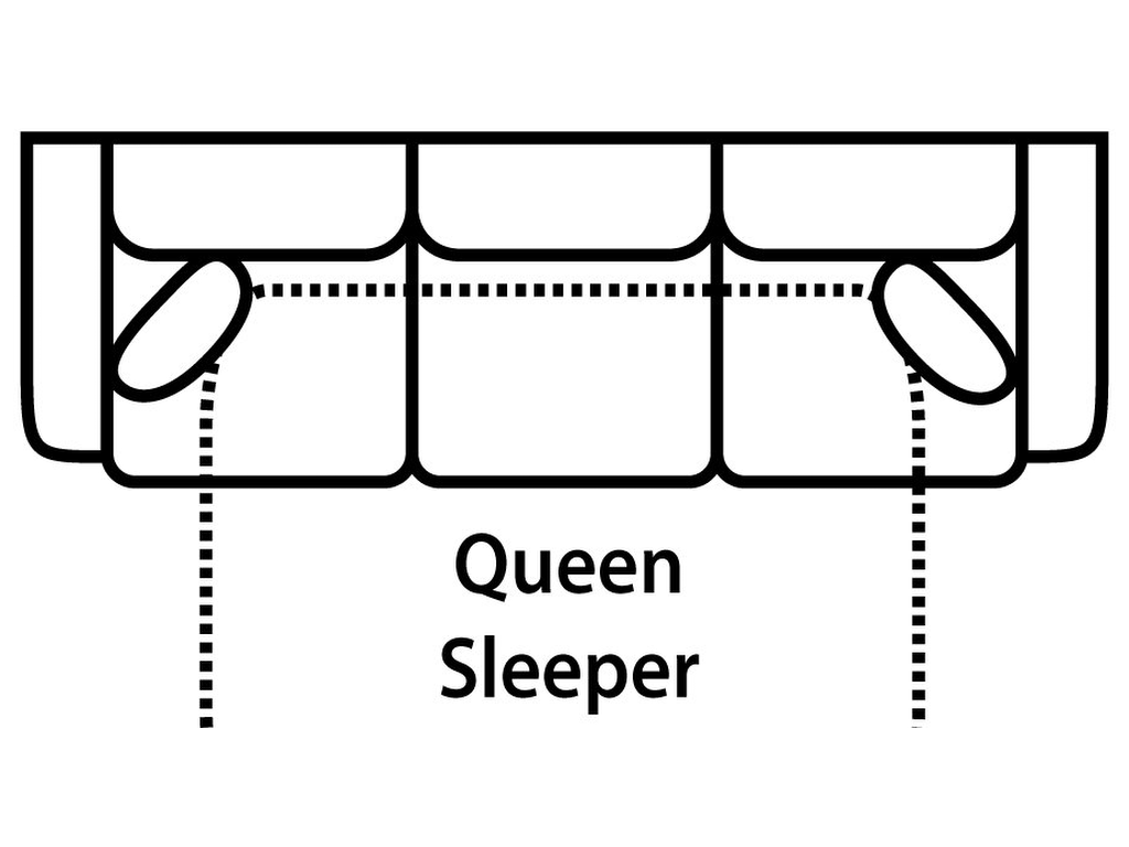 Sofa Queen Sleeper Gel - image 1