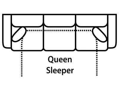 Queen Sleeper Gel - Alternative View