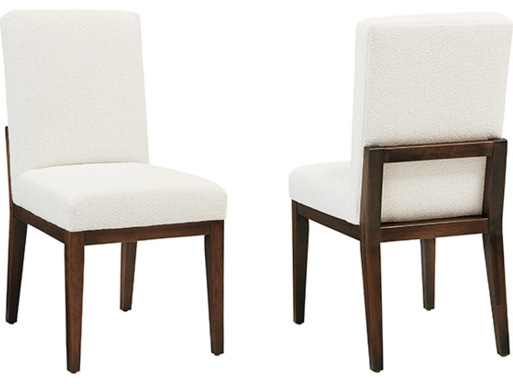 Uph Side Chair White Fabric - main image