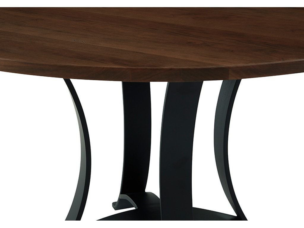 48 Inch Round Table  W/ Metal Base - image 2