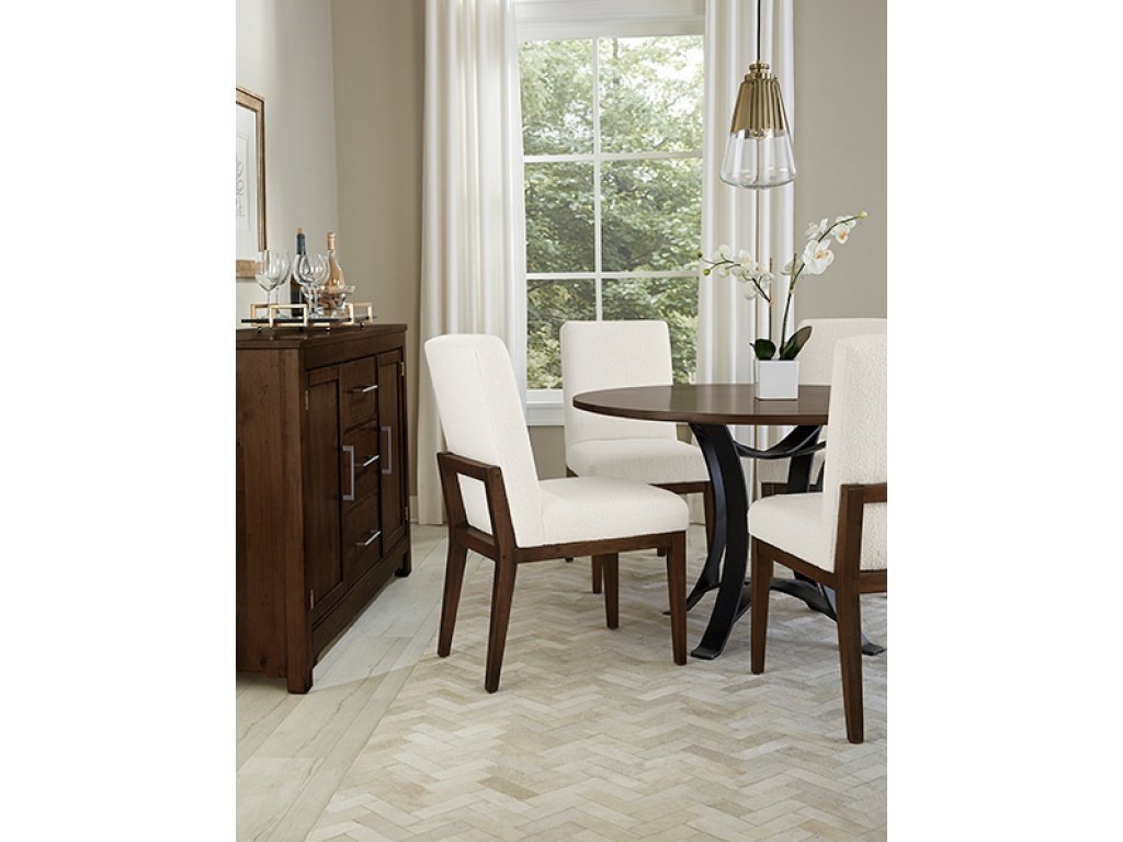 Uph Side Chair White Fabric - image 7
