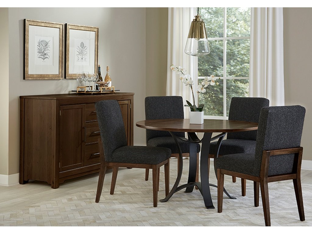 48 Inch Round Table  W/ Metal Base - image 5