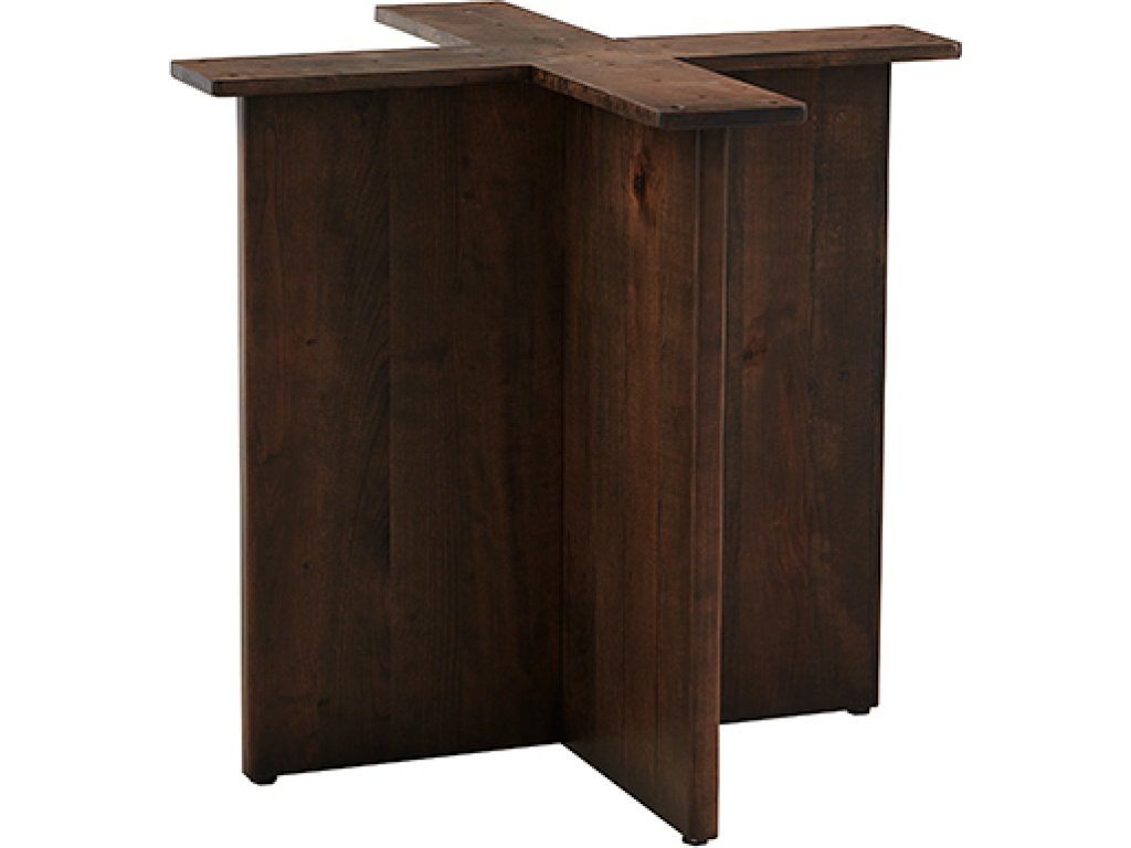 48 Inch Round Table  W/ Wood Base - image 6