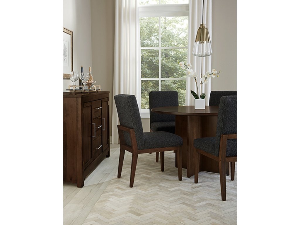 Uph Side Chair Black Fabric - image 6