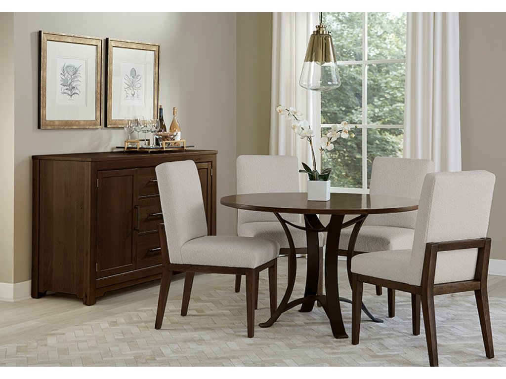 48 Inch Round Table  W/ Metal Base - image 4