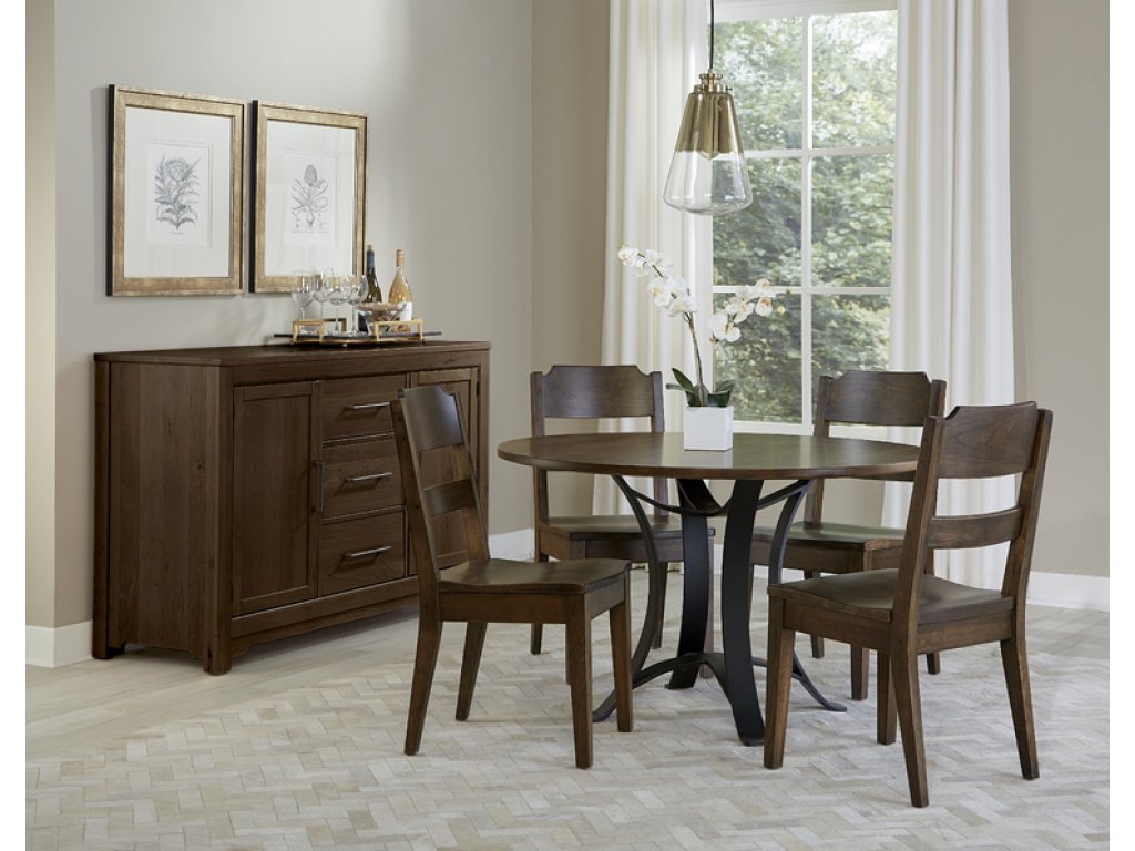 48 Inch Round Table  W/ Metal Base - image 6