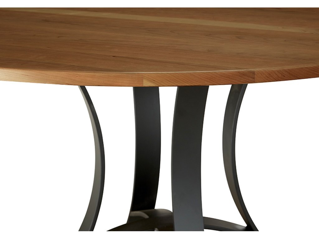 60 Inch Round Table  W/ Metal Base - image 7