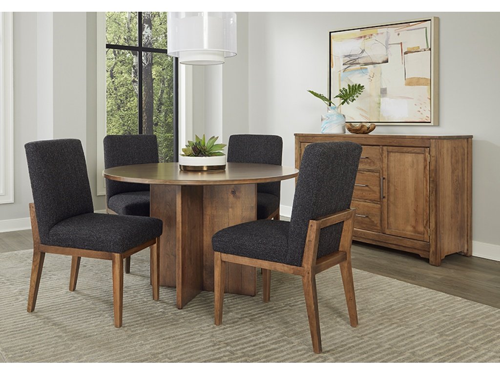 Uph Side Chair Black Fabric - image 5