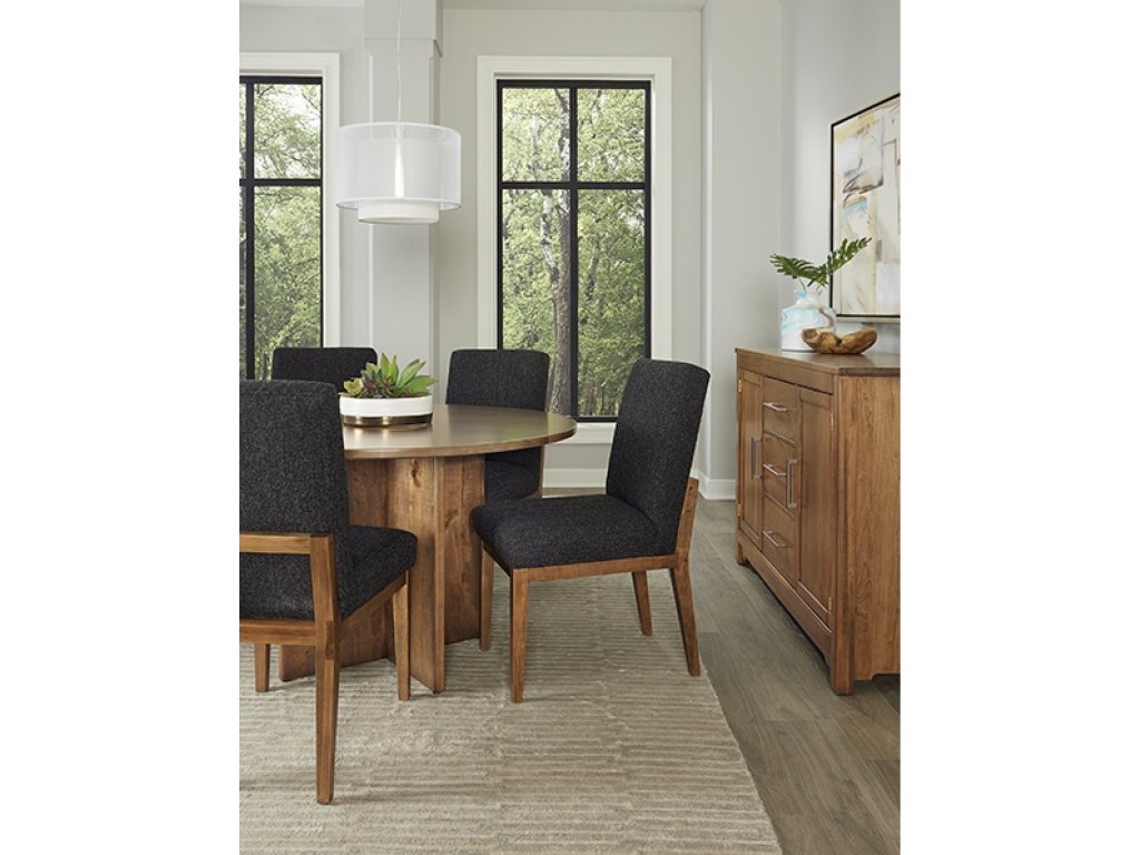 Uph Side Chair Black Fabric - image 4