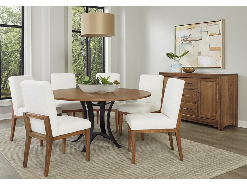 Uph Side Chair White Fabric - image 3