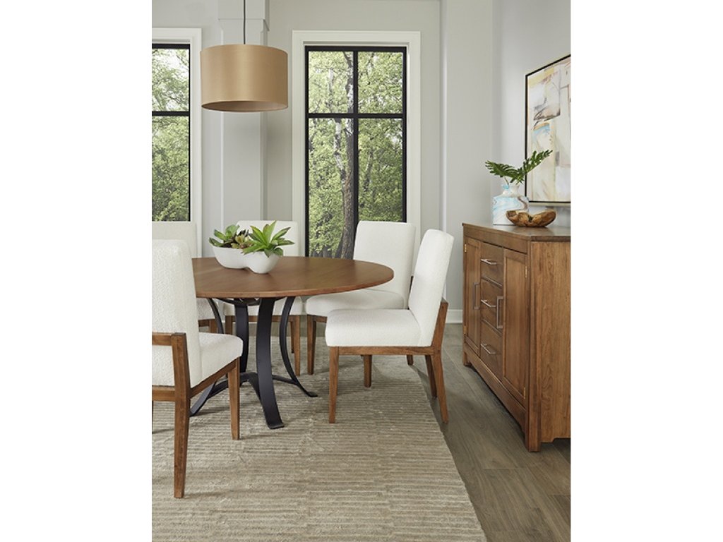 Uph Side Chair White Fabric - image 4