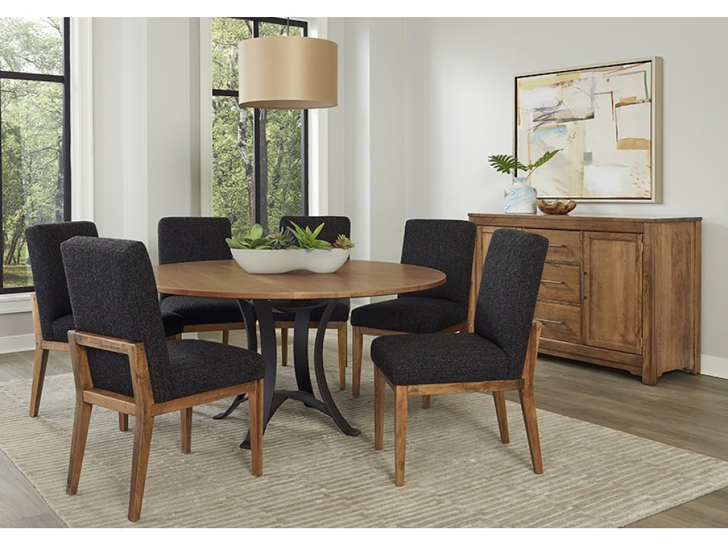 60 Inch Round Table  W/ Metal Base - main image